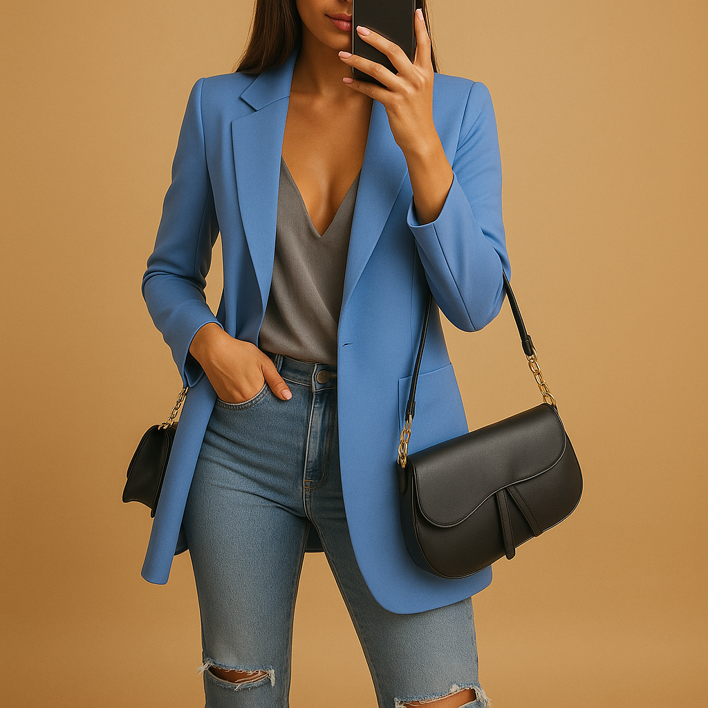 Elise – Blazer largo Aviero Madrid